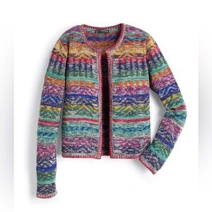 Peruvian Connection Women's Morningside Cardigan Size Small Pima Cotton